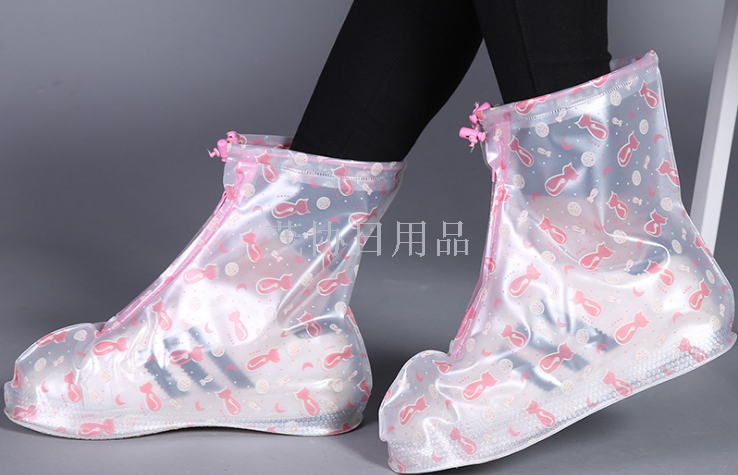 防雨鞋套实物图