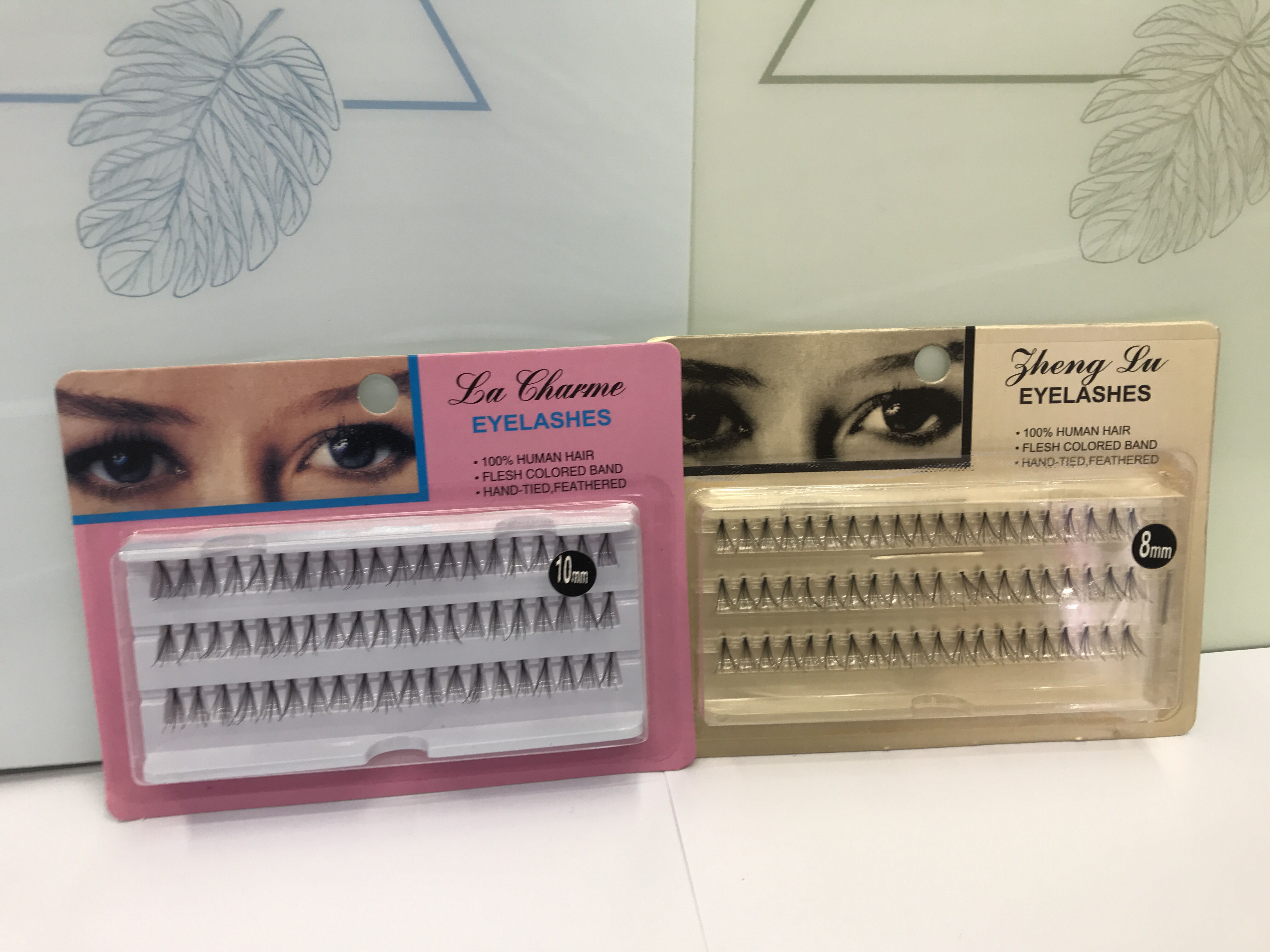 Three lines Flower hair eyelas