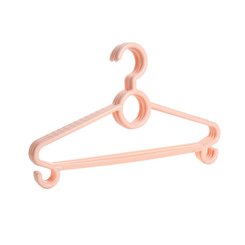 欧式家用多功能无痕加厚宽肩衣架防滑衣挂实心塑料挂撑白底实物图