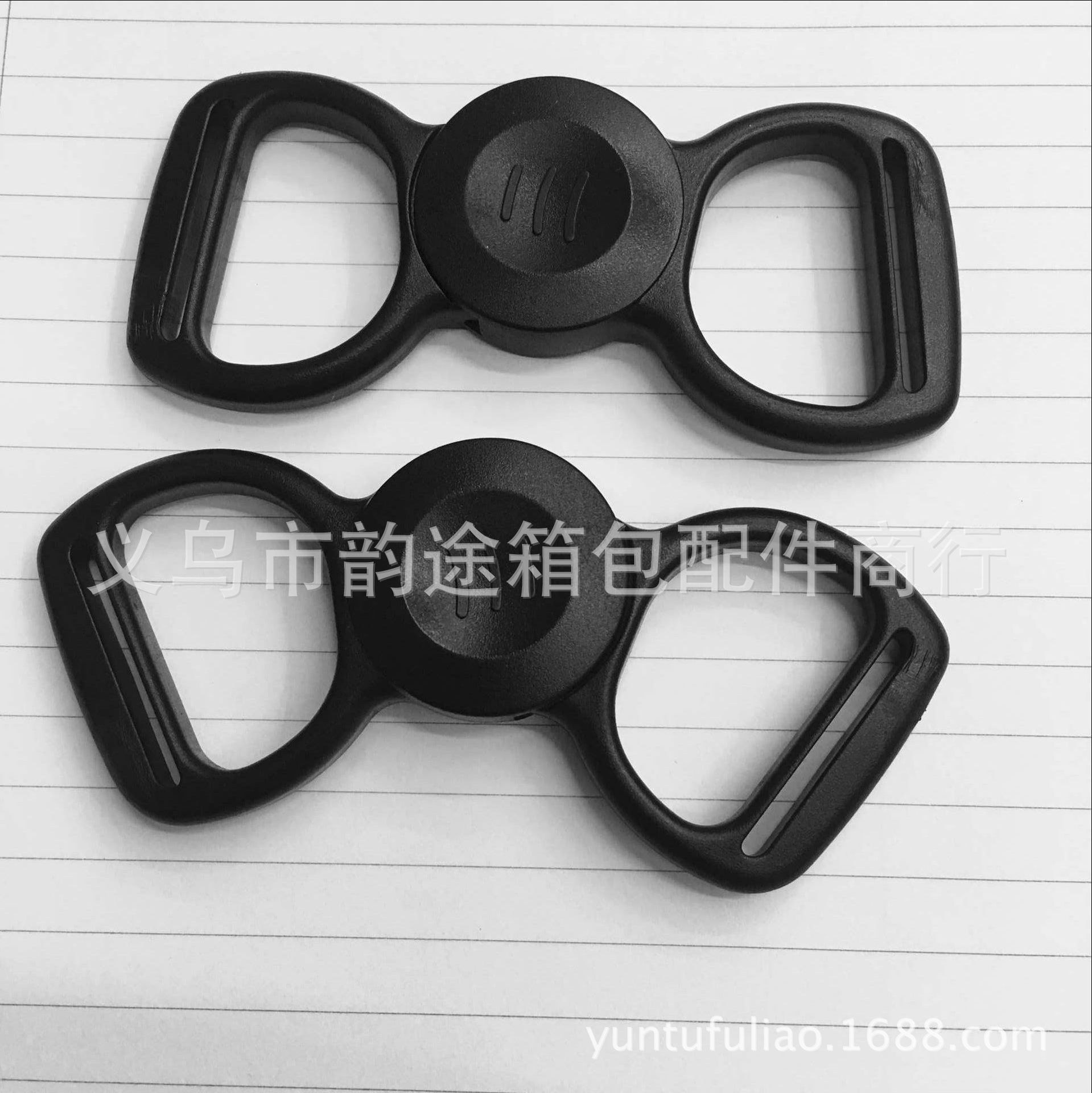 供应蝴蝶结插扣婴儿车背带对插扣童车旋转插扣具产品图