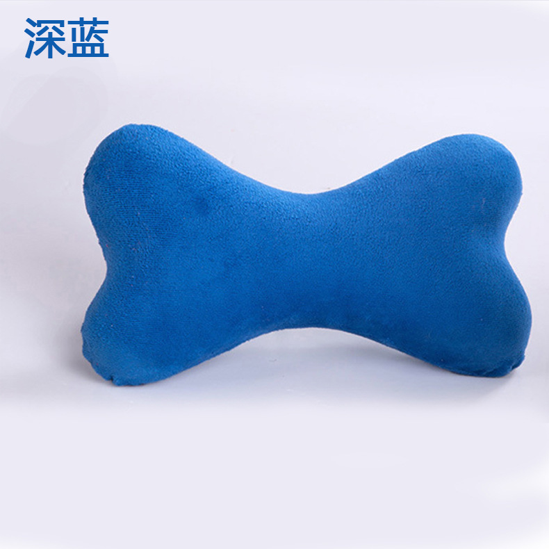 Best-selling car bone neck pillow, small bone pillow, special offer car headrest, memory foam, memory cotton headrest Specification image