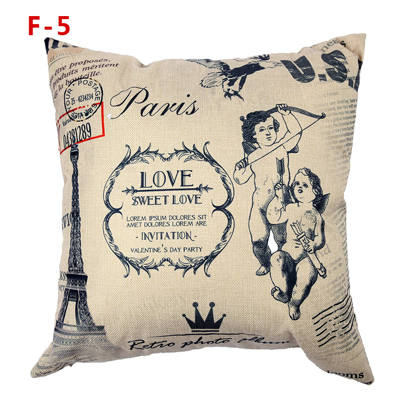 Wholesale of European and American architectural linen, cotton and linen throw pillows, lumbar support pillows, sofa cushion covers. Customized according to provided drawings Specification image