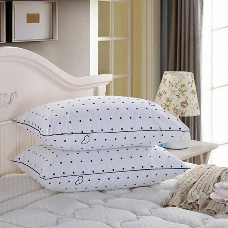 New type of pillow core, three-dimensional heart, plump pillow core, comfortable pillow, frosted pillow, health pillow, single-person pillow core factory direct sales details Picture