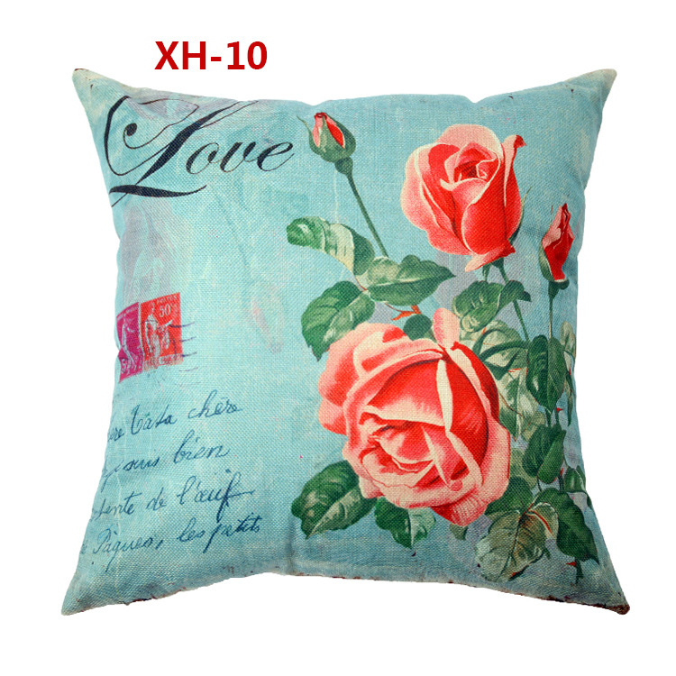 Hot-selling European and American cushions, Amazon cushions, European-style seat cushions, Amazon sofa cushions, linen Specification image