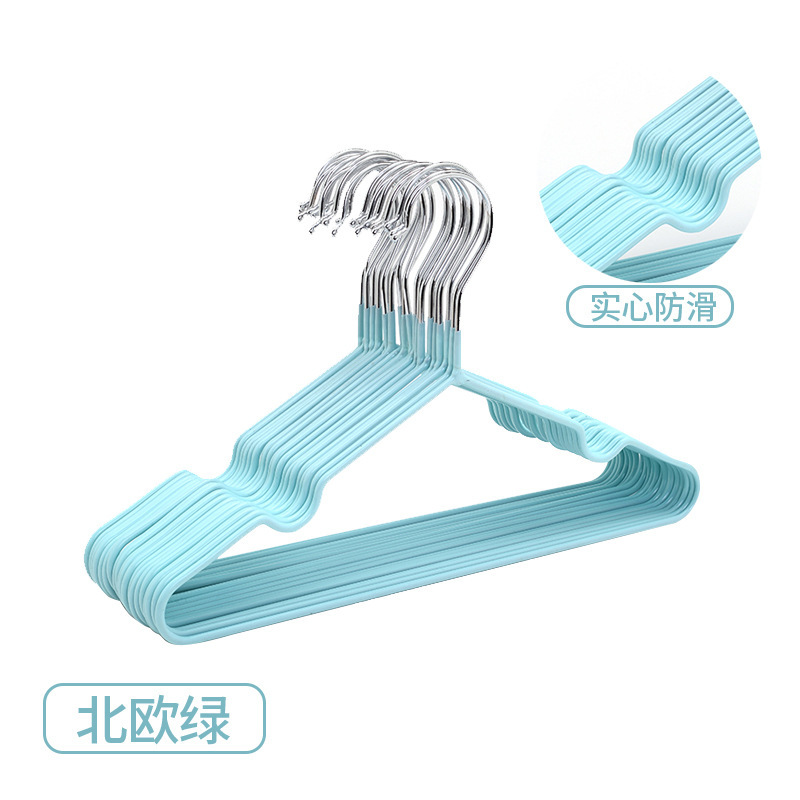 Children's clothes hangers, anti-slip clothes, 10 household daily use clothes hangers, eco-friendly clothes hangers, stainless steel clothes hangers Application Scenario