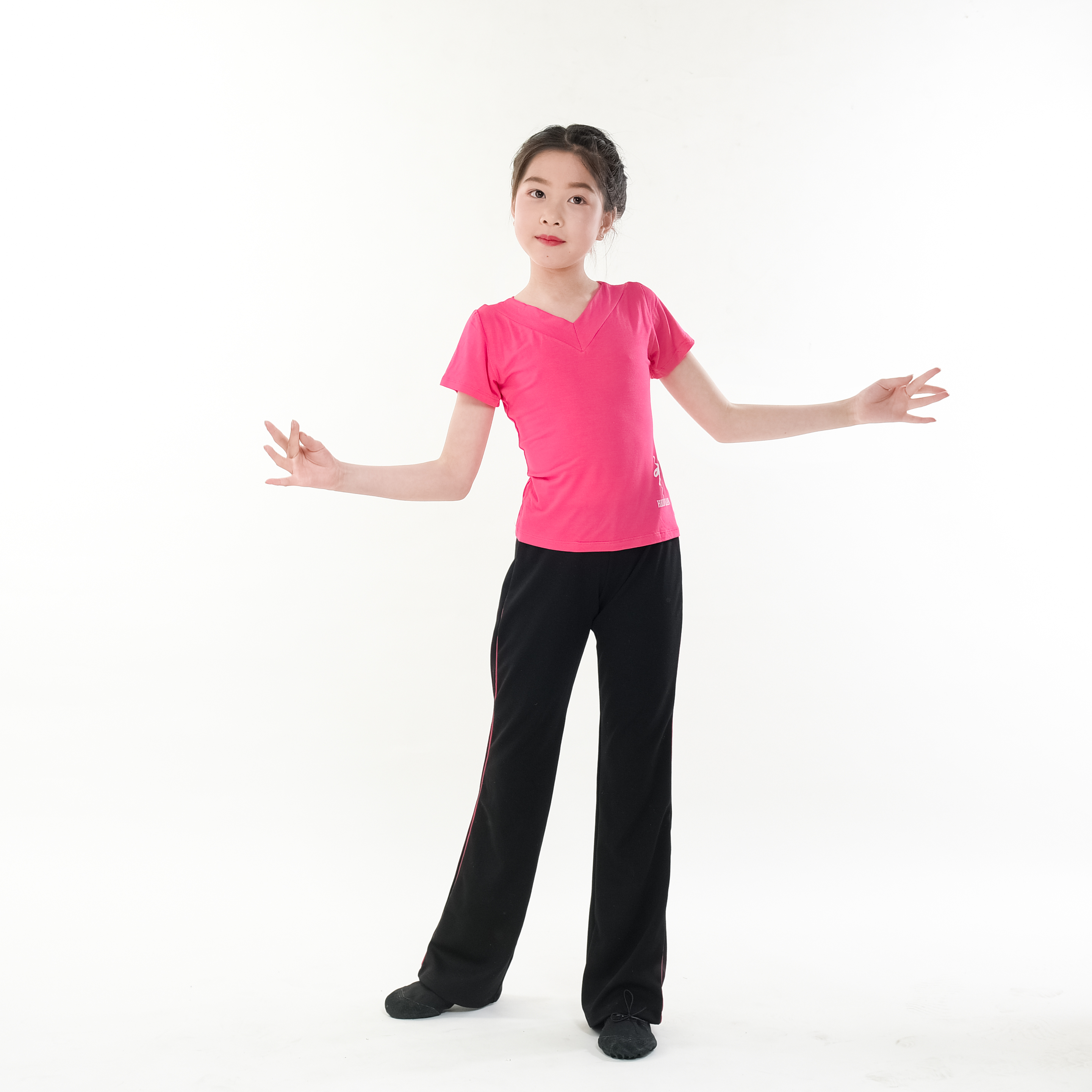 Hong He's dance costume and performance costume Specification image