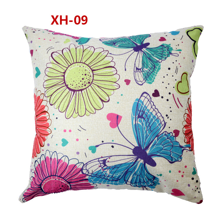 Hot-selling European and American cushions, Amazon cushions, European-style seat cushions, Amazon sofa cushions, linen details Picture
