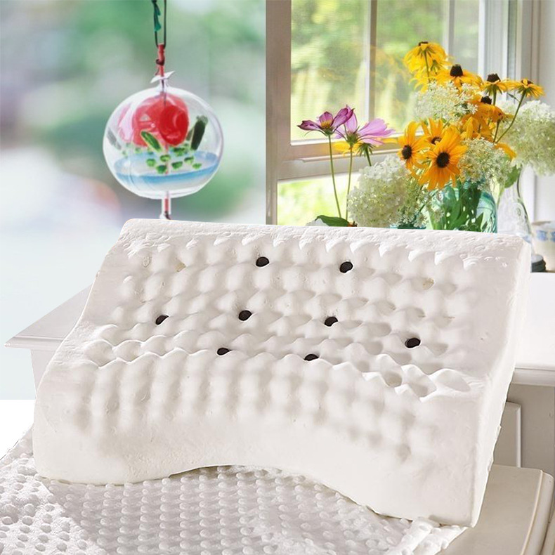 Slow rebound space pillow, health pillow, memory pillow, crescent magnetic therapy memory pillow, crescent pillow factory direct sales Application Scenario