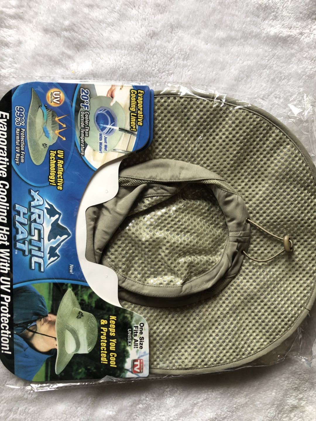 New style eave hat, heat-proof hat, ice-like hat, sun protection and cooling hat, air-conditioned hat details Picture