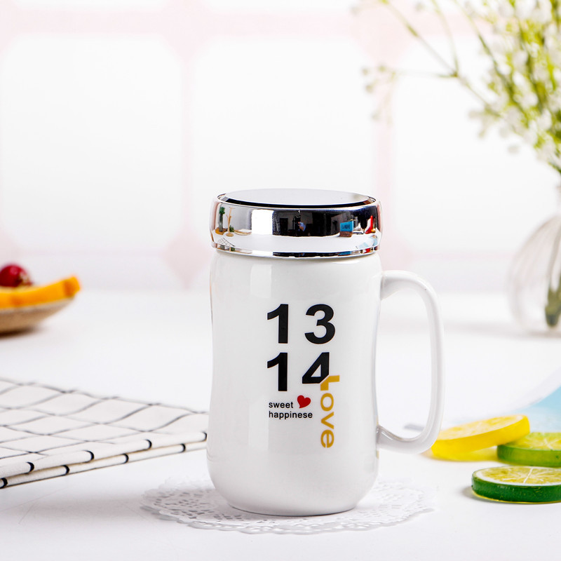 Factory direct sales: Hot-selling mirror cups, couple cups, ceramic cups, custom logo water cups, advertising mugs, gifts and promotional items Item Picture