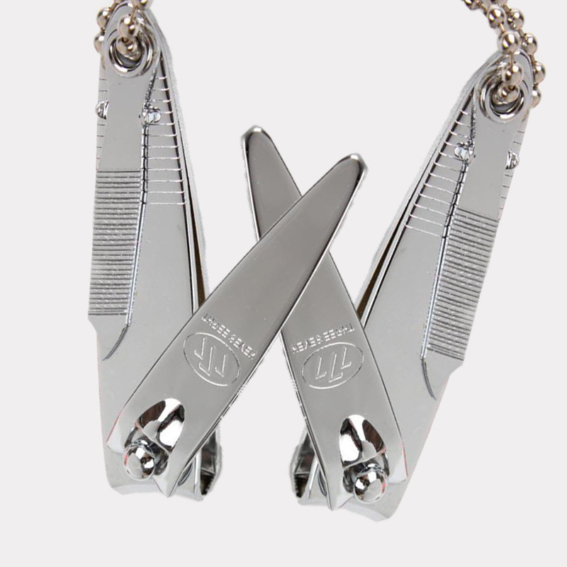 Nail clippers, nail cutters, stainless steel ultra-thin portable nail clippers, single nail trimming and repair Item Picture