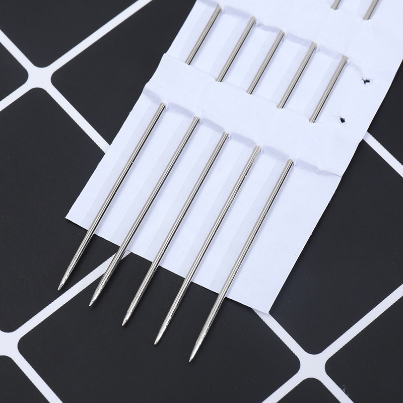 Iron Needle Embroidery Needle Lengthening Sewing Quilt Needle Sewing Needle Hand Sewing Needle Diy 5 Needle Set A Variety Of Specifications Wholesale Specification drawing
