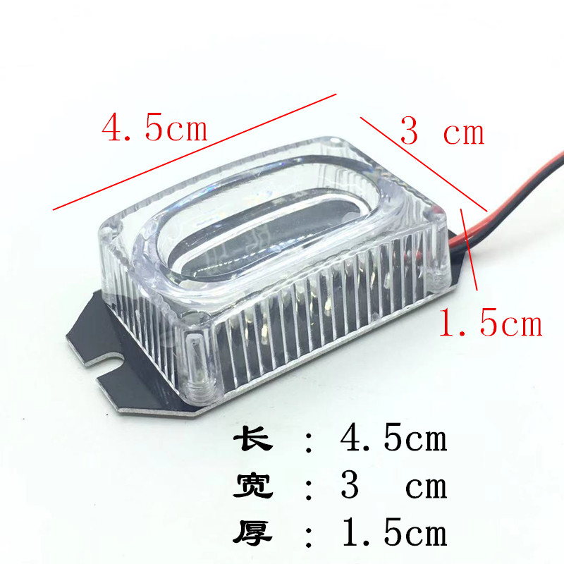 The motorcycle's led red and blue flashing taillights, ultra-bright flashlights, 12-volt warning lights, and brake lights are equipped with opposite flashing lights Application Scenario