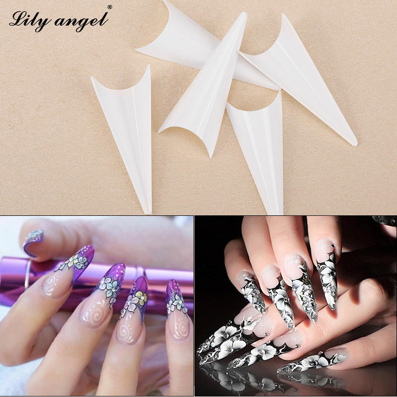 Factory direct sales of 2017 new style natural full nail sheets, ordinary natural half nail false nails, French 500 pieces wholesale Application Scenario
