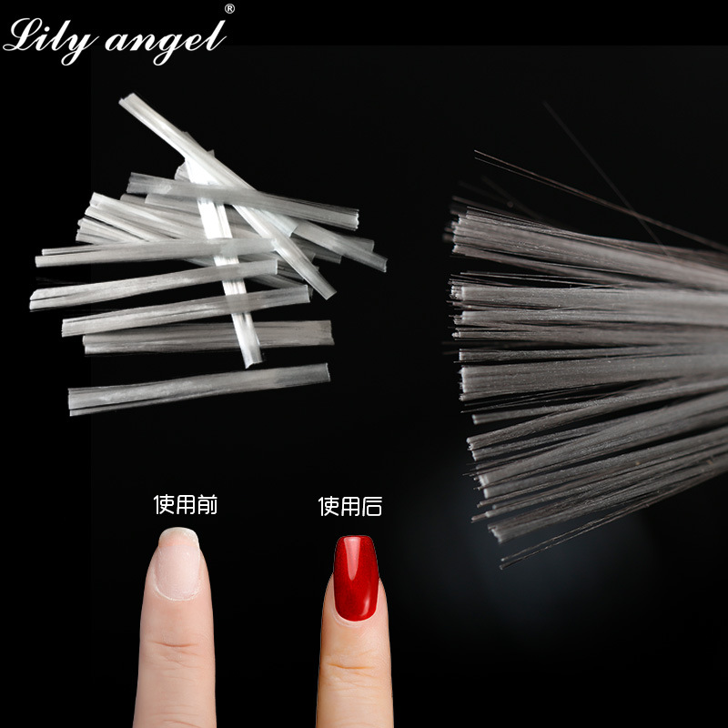 新款美甲延长纤维新品免纸托快速玻璃纤维fiberglass nails跨境