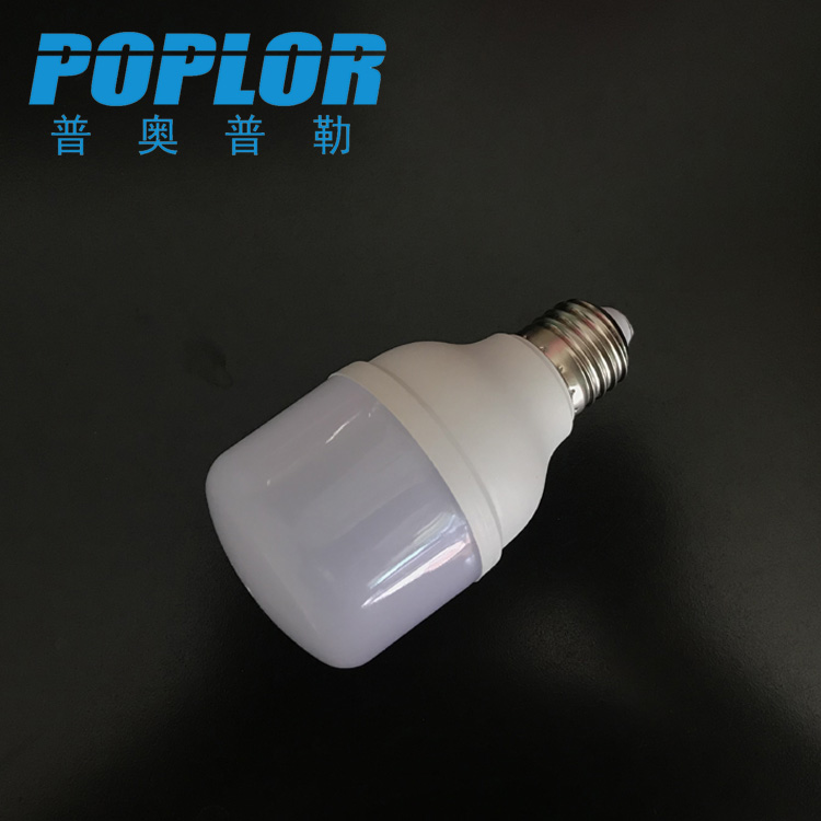 LED高亮球泡灯 9W塑包铝灯泡 恒流高流明 王子款球泡T泡产品图