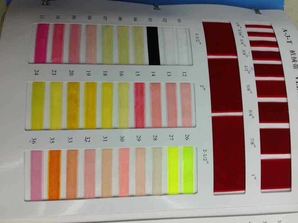 High quality single side pure color polyester ribbon silk flocking surface clothing accessories ribbon manufacturers direct sale thumbnail