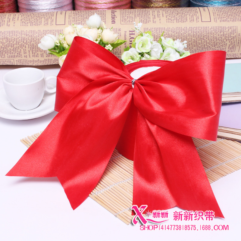 双面涤纶缎带 手工蝴蝶结材料服饰辅料供应批发印花涤纶织带