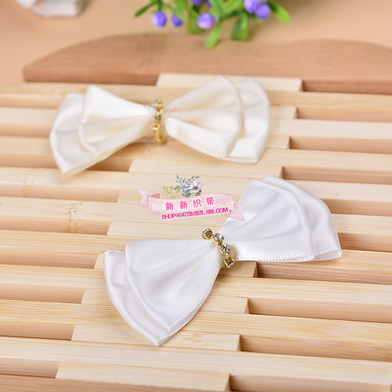 Creative polyester lead knot, bow knot manufacturer wholesale gift packaging box, bow knot, wedding candy box special accessories