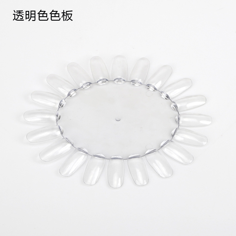 lilyangel nail Polish display color board 20-color transparent natural color nail polish color card wholesale foreign trade consignment Specification image