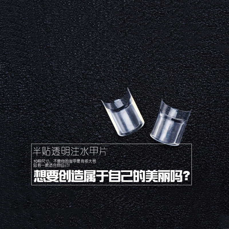 Lilyangel 100-piece Hollow water-filled nail nail set, high-end hollow nail nail set wholesale Application Scenario