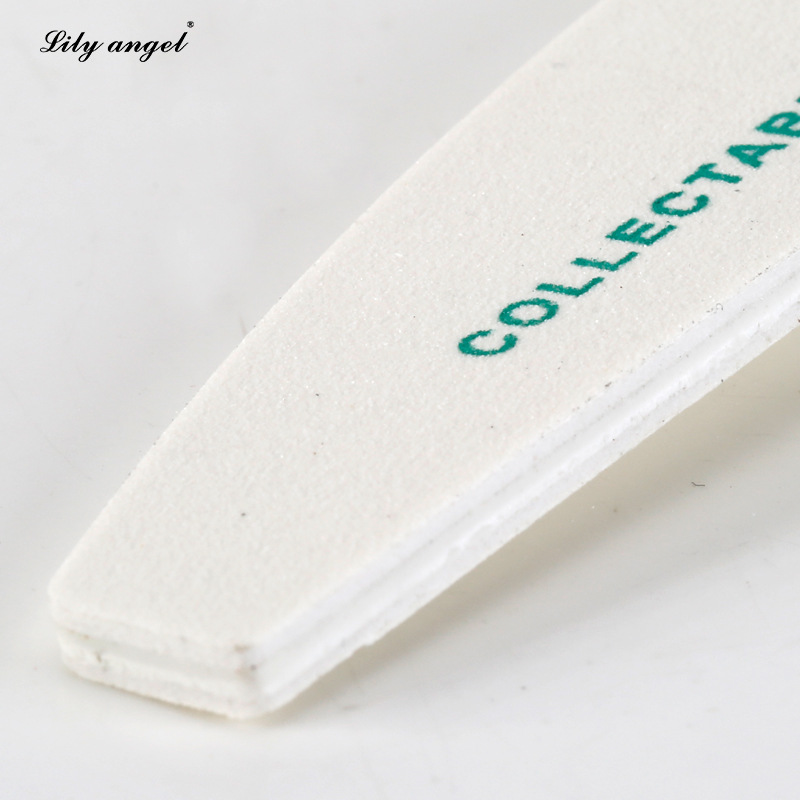 lilyangel nail art fine sand strips, Banma file strips, white straight file strips, round roll strips, fine sand strips in four shapes are available for wholesale Application Scenario