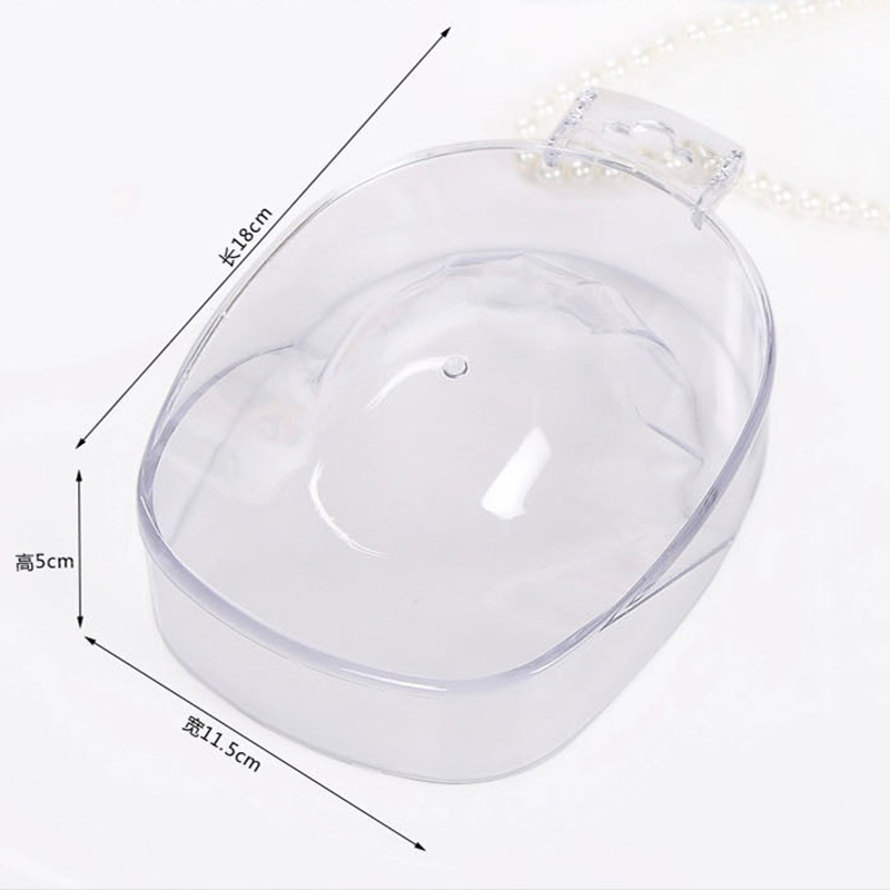 美甲用品 卸甲碗 泡手碗 手指浸泡托盘 美甲辅助工具批发 Item Picture