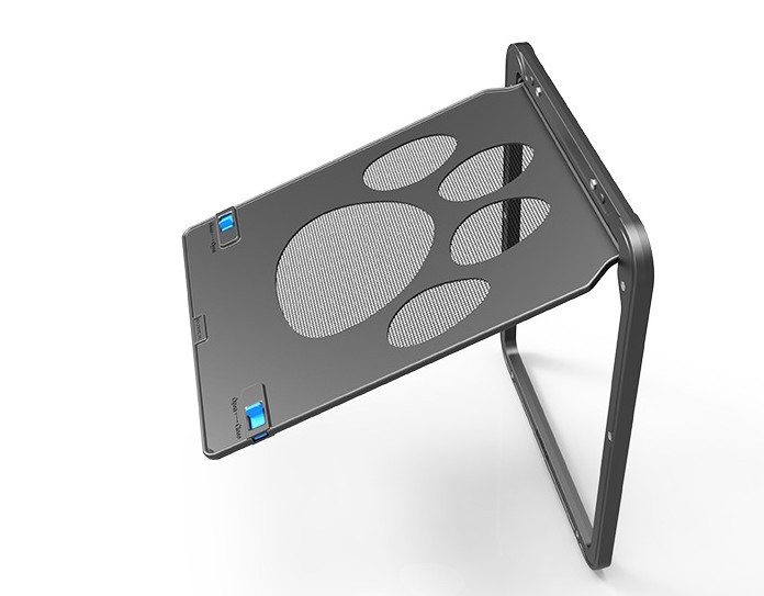 New small-sized pet screen door, dog supplies, dog paw print anti-bite small dog and cat screen door, cat and dog door details Picture