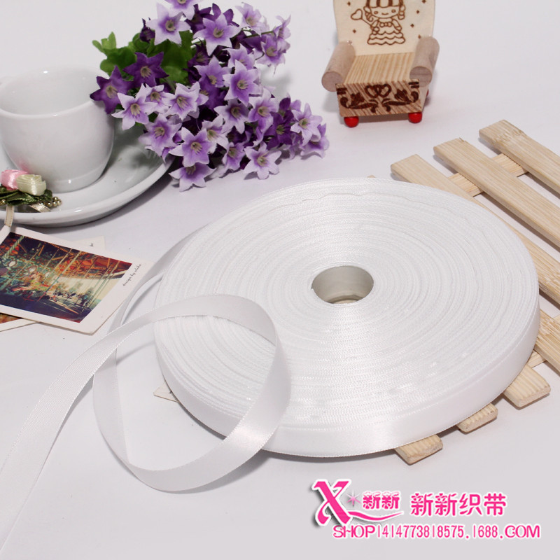 Factory direct sales of decorative polyester ribbons, gymnastics ribbons, 1.5CM ribbon factory wholesale Korean DIV gold-edge ribbons details Picture