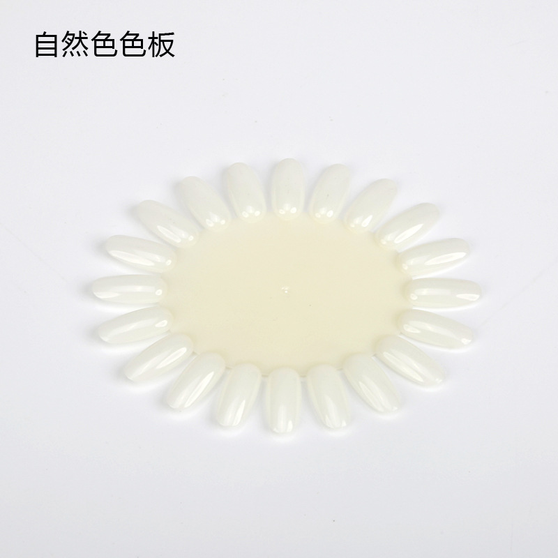 lilyangel nail Polish display color board 20-color transparent natural color nail polish color card wholesale foreign trade consignment details Picture