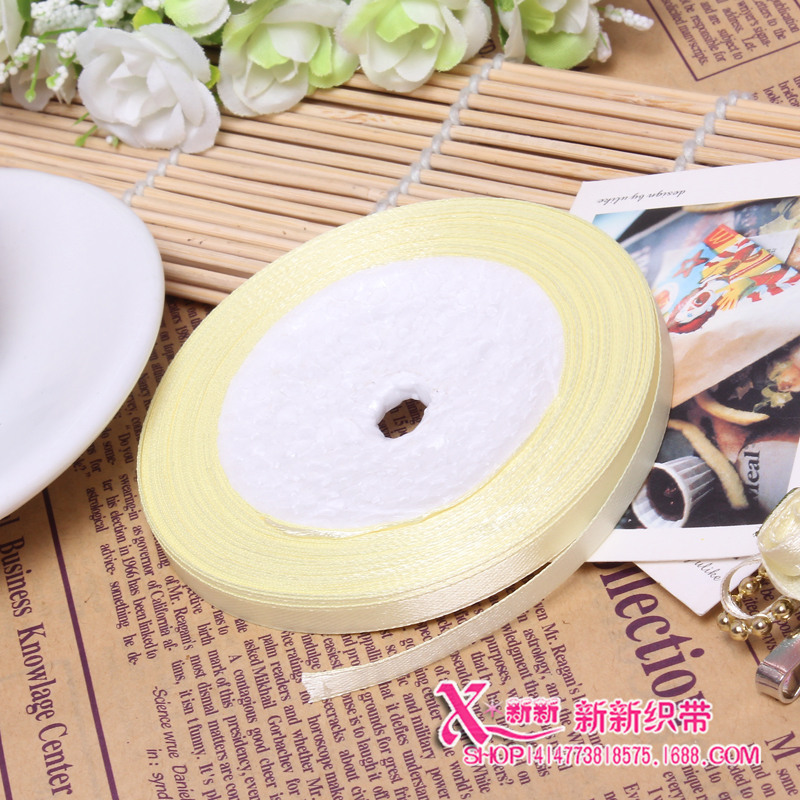 供应高档彩带 0.6CM涤纶缎带 婚房新房布置装饰气球专用绑绳细节图