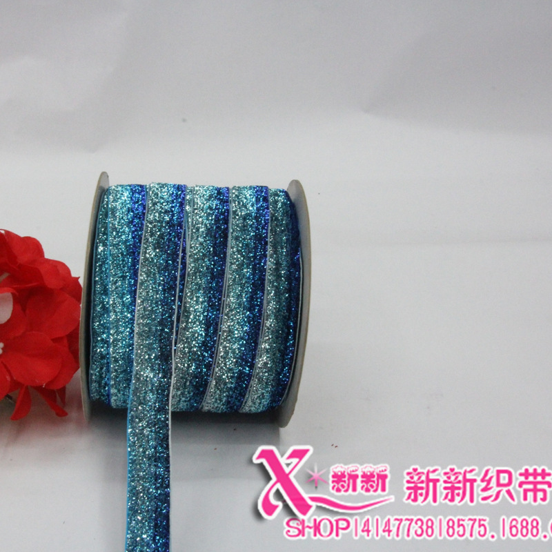 1CM colorful chive velvet ribbons, clothing accessories, polyester webbing, diy gift packaging, clothing accessories wholesale details Picture