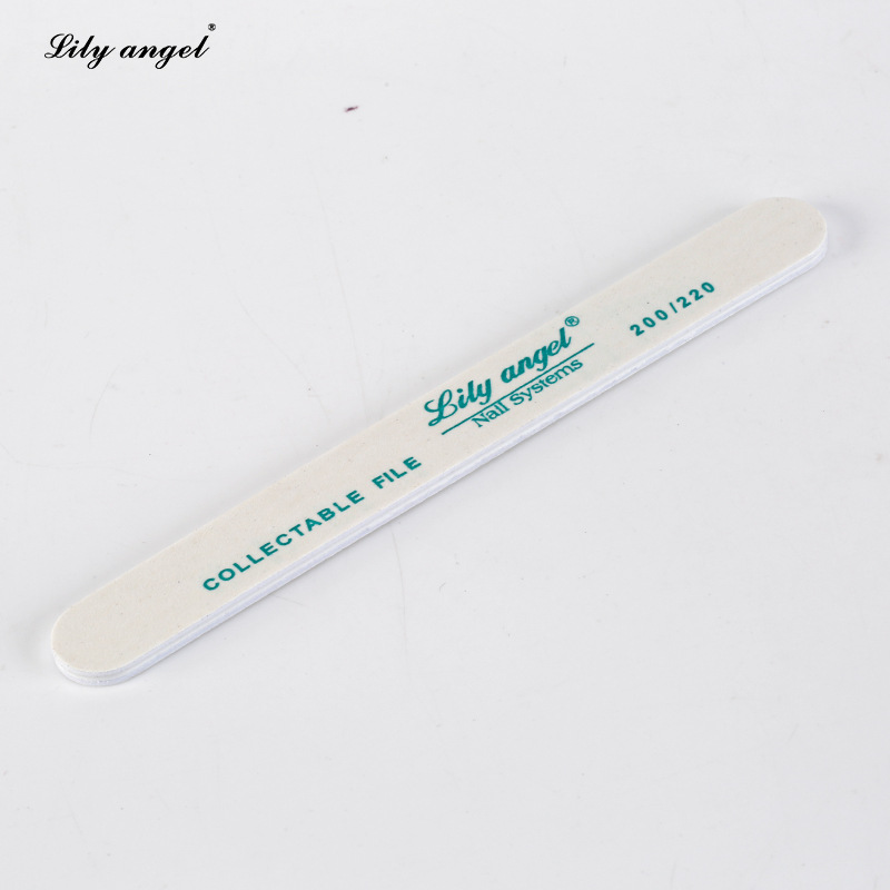 lilyangel nail art fine sand strips, Banma file strips, white straight file strips, round roll strips, fine sand strips in four shapes are available for wholesale Specification image