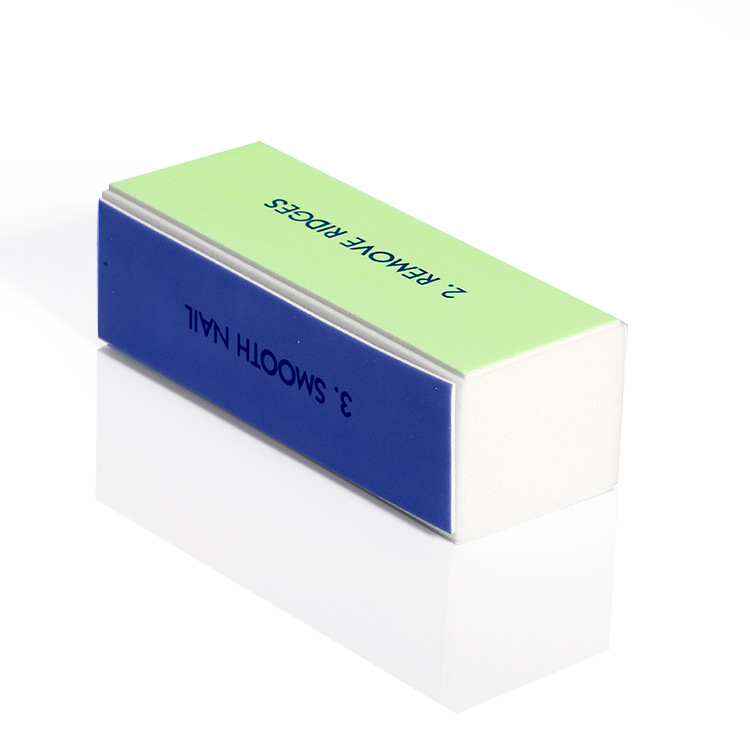 lilyangel Four-sided nail polish block, nail polish cotton, tofu block, manicure tool, nail file