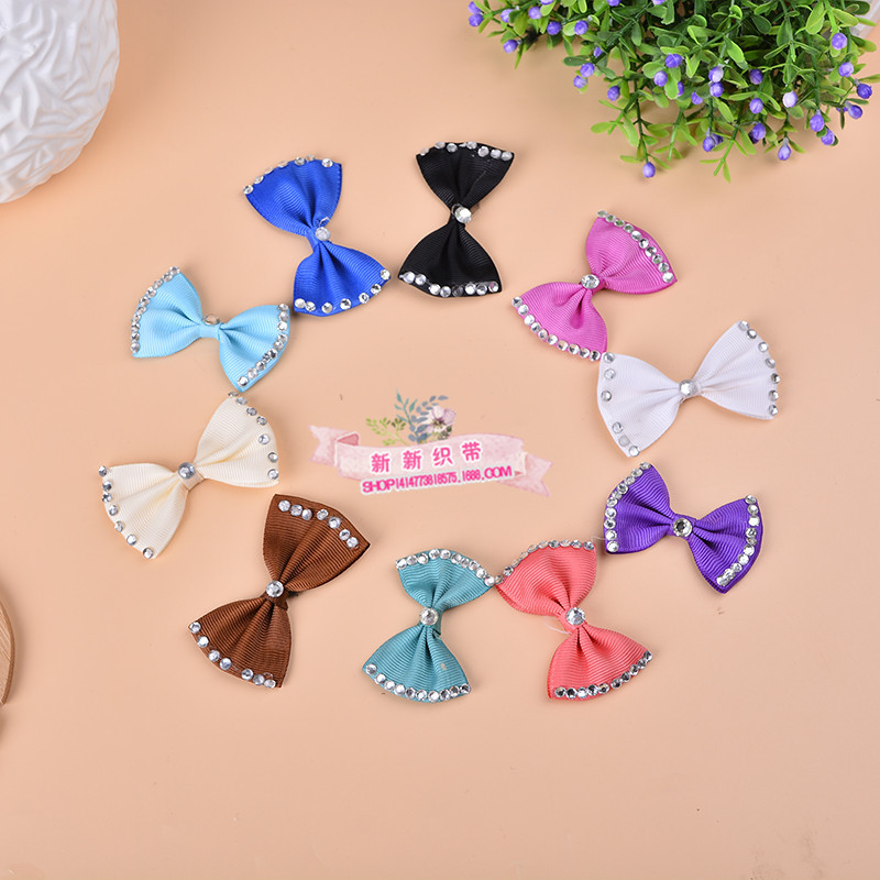 Ribbon, lace, wound bow, pink bow can be customized according to samples for wedding candy box accessories Specification image