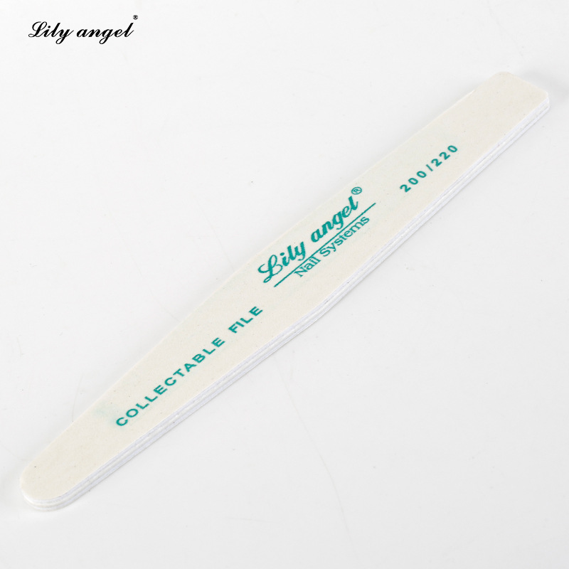 lilyangel nail art fine sand strips, Banma file strips, white straight file strips, round roll strips, fine sand strips in four shapes are available for wholesale Item Picture