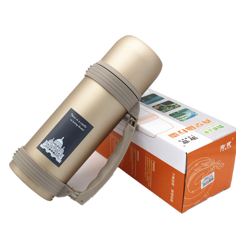 Wholesale 304 stainless steel insulated cups, double-layer vacuum travel flasks, 1.2L large-capacity outdoor travel flasks from the manufacturer Specification image