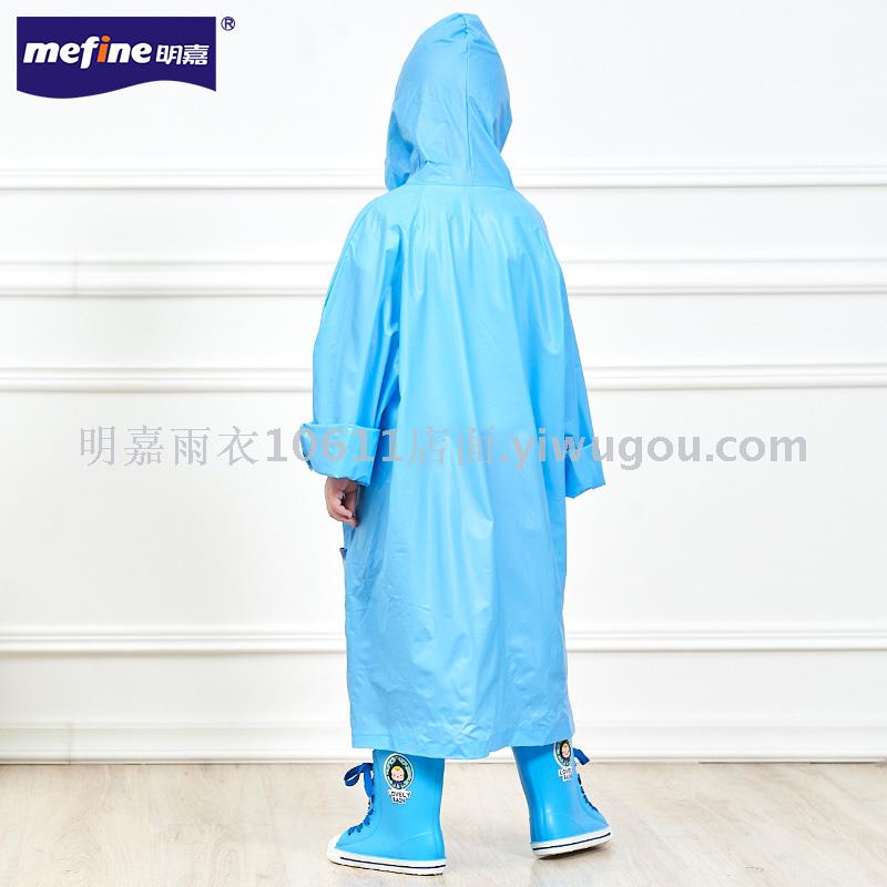 MJ-2200/2201 外贸儿童雨衣 卡通可爱无背包款儿童Yuyi详情图3