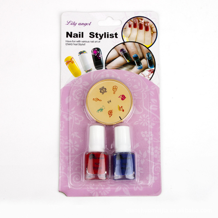 Nail polish set, nail polish print template, print stamp factory direct sales, quality guaranteed details Picture