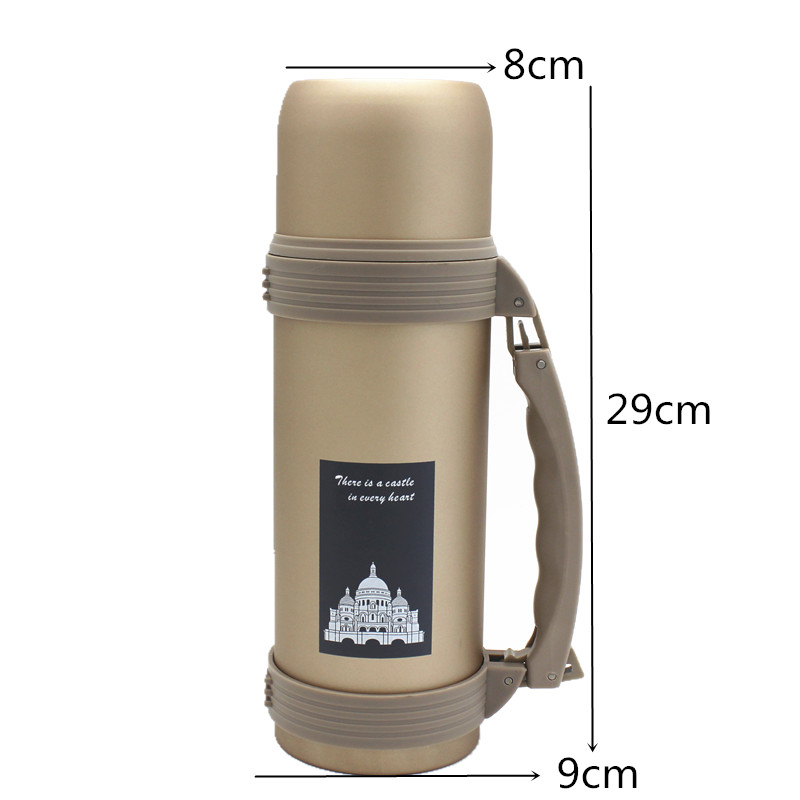 Wholesale 304 stainless steel insulated cups, double-layer vacuum travel flasks, 1.2L large-capacity outdoor travel flasks from the manufacturer Item Picture