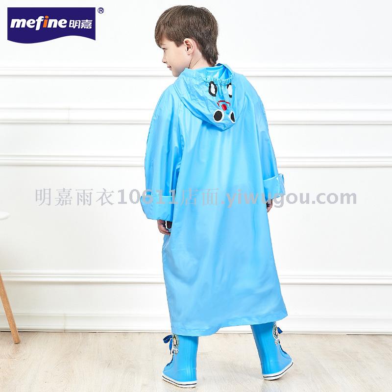 MJ-2200/2201 外贸儿童雨衣 卡通可爱无背包款儿童Yuyi详情图4