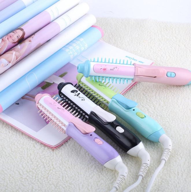 Direct sales of air bangs curling irons that do not damage the inner buckle of the power generation plate. Wholesale of Korean girls' electric curling irons details Picture