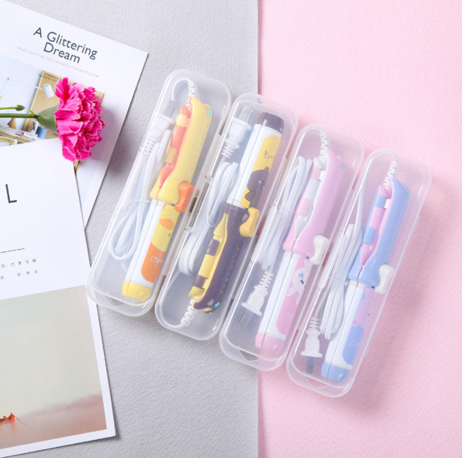 Direct sales and wholesale of mini cartoon, straightening and curling dual-purpose internal clip straighteners, electric irons, animal curling irons and curling rods Specification image
