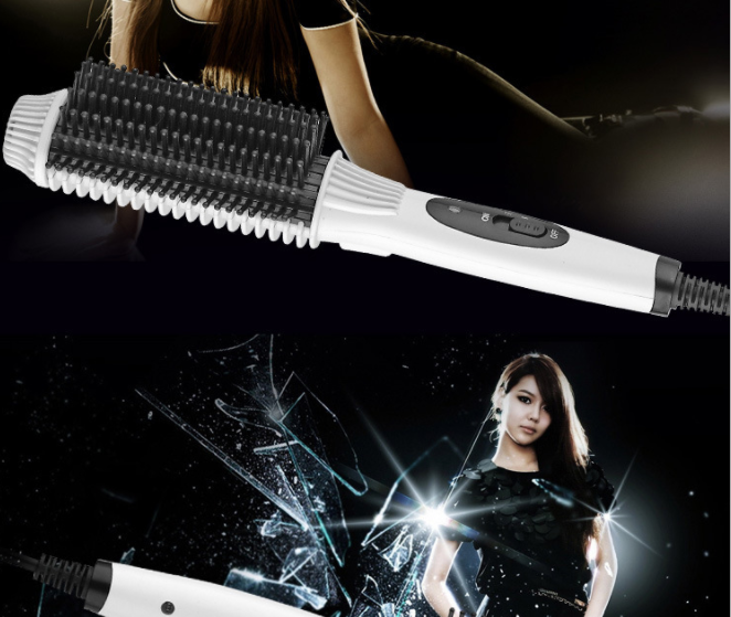 Hair straightening comb, hair straightening device, dual-purpose hair curling and straightening without damaging hair, hair straightening clamp, electric hair curling comb, direct sales from the manufacturer, in stock Specification image