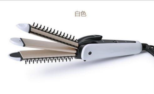 Three-in-one multi-functional curling iron, electric curling iron and corn silk for export straight hair Application Scenario