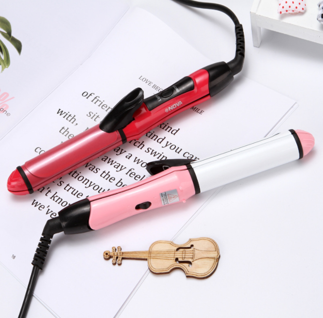 NOVA hair curler, dual-purpose straight and curly hair styling device, hair curling rod, temperature adjustment, dual-purpose hair perming and straightening device, multi-functional details Picture