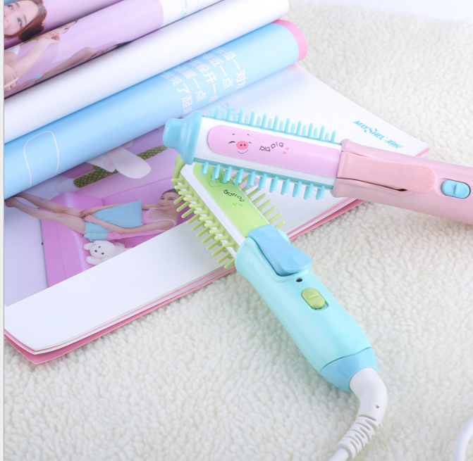 Direct sales of air bangs curling irons that do not damage the inner buckle of the power generation plate. Wholesale of Korean girls' electric curling irons Item Picture
