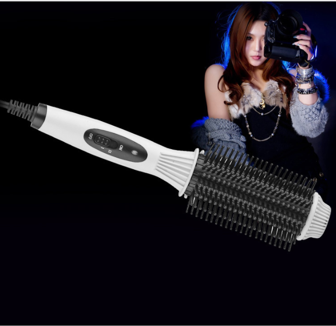 Hair straightening comb, hair straightening device, dual-purpose hair curling and straightening without damaging hair, hair straightening clamp, electric hair curling comb, direct sales from the manufacturer, in stock