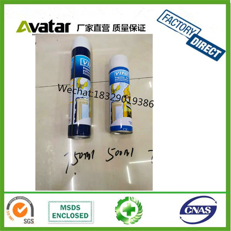 Source factory direct sales VIRA Foam adhesive 750g 800g 850g 900g foaming agent Waterproof patch agent foaming agent PU glue thumbnail