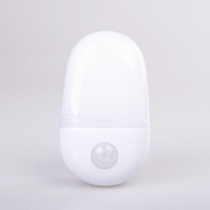 经典椭圆形4LED人体红外线感应灯 卧室智能壁灯走廊应急LED小夜灯
